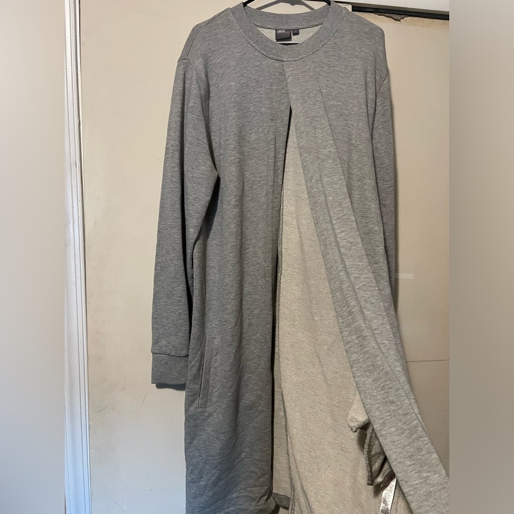 ASOS-design long line sweatshirt. unisex